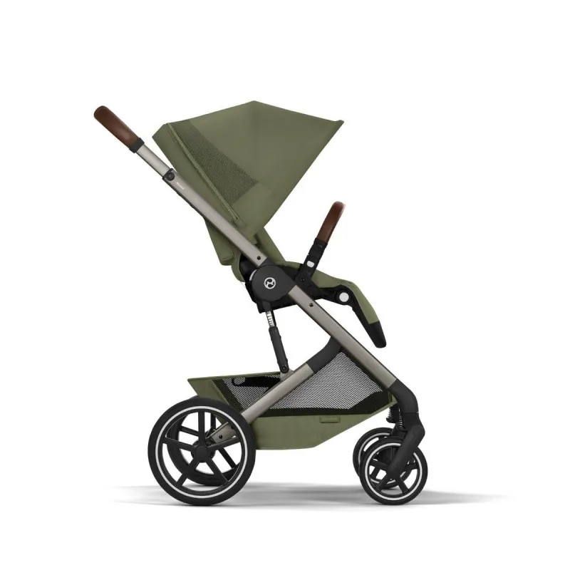 CYBEX KOLICA BALIOS + SKLOPIVA KORPA MOSS GREEN KHAKI I AUTOSJEDALICA CLOUD G3 PLUS ALMOND BEIGE