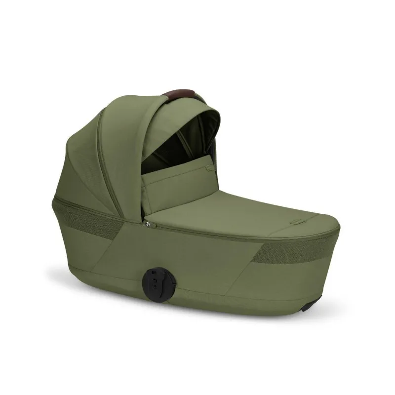 CYBEX KOLICA BALIOS + SKLOPIVA KORPA MOSS GREEN KHAKI I AUTOSJEDALICA CLOUD G3 PLUS ALMOND BEIGE
