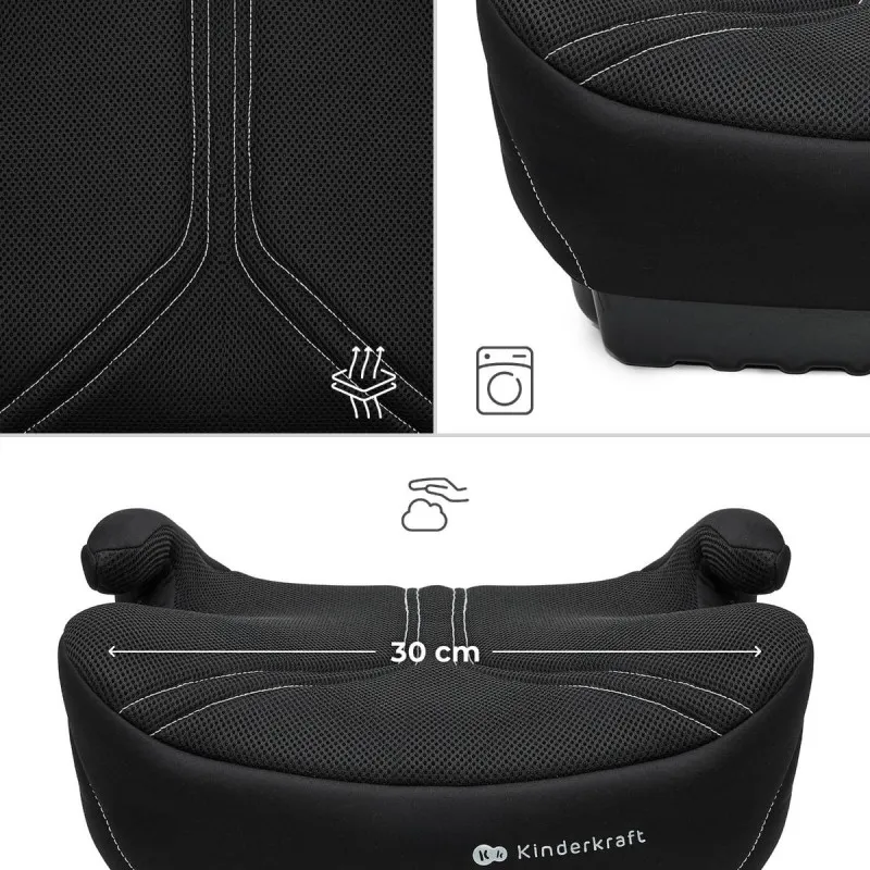 KINDERKRAFT AUTOSJEDALICA I-BOOST 2 PRO I-SIZE BLACK 52040