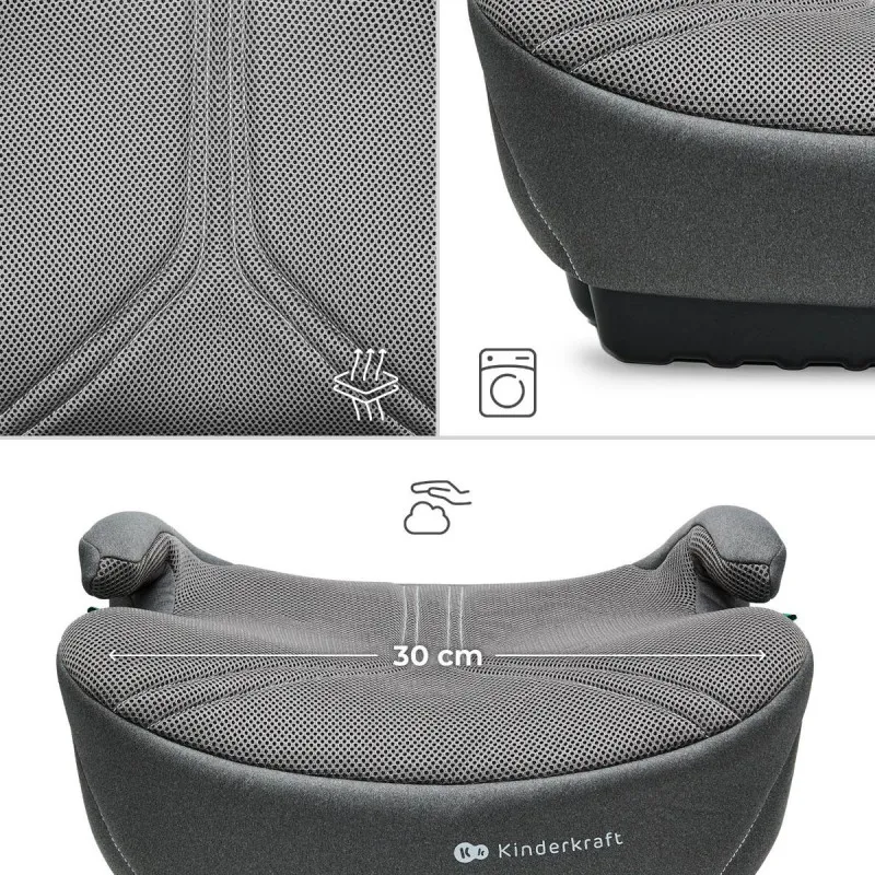 KINDERKRAFT AUTOSJEDALICA I-BOOST 2 PRO I-SIZE GRAY 52041