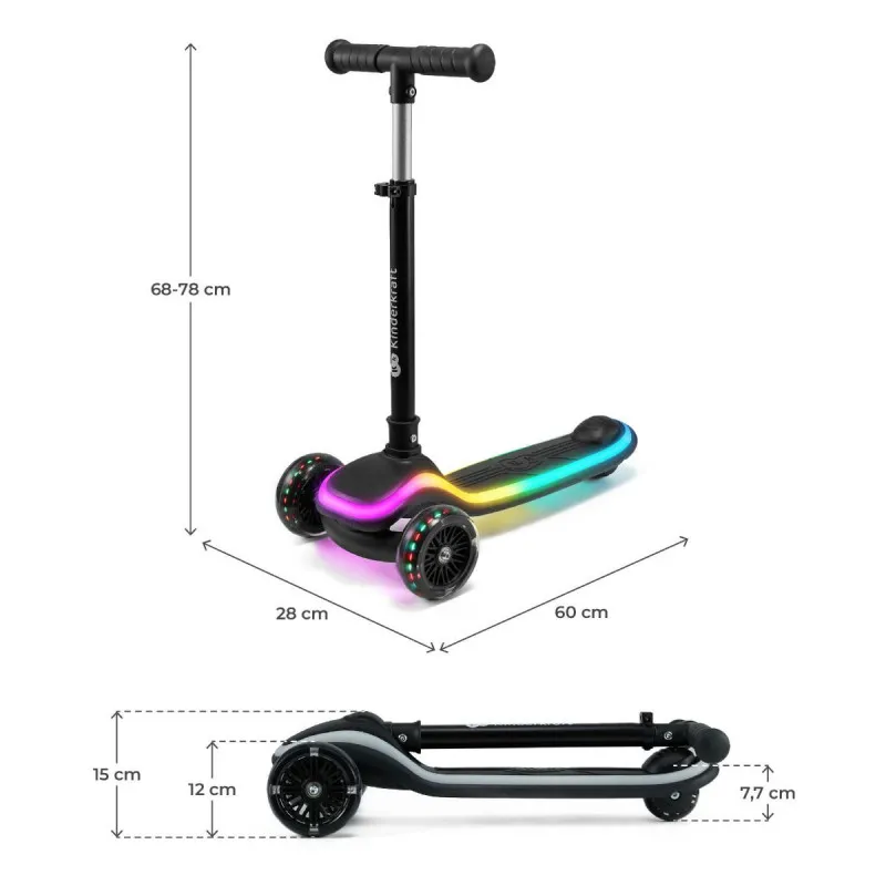 KINDERKRAFT TROTINET RAKET BLACK 48862 