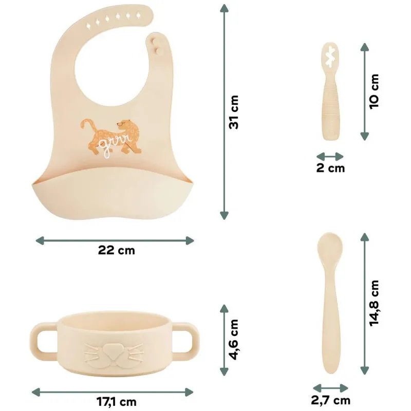BABYMOOV SET ZA JELO FIRST MEAL MINI ROAR 52298