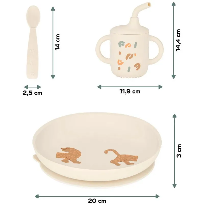 BABYMOOV SET ZA JELO LIKE A GROWN-UP MEAL SET LITTLE ROAR 52300 
