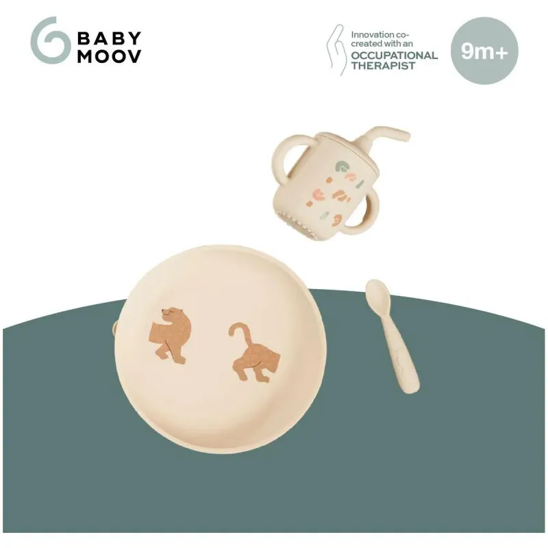 BABYMOOV SET ZA JELO LIKE A GROWN-UP MEAL SET LITTLE ROAR 52300 