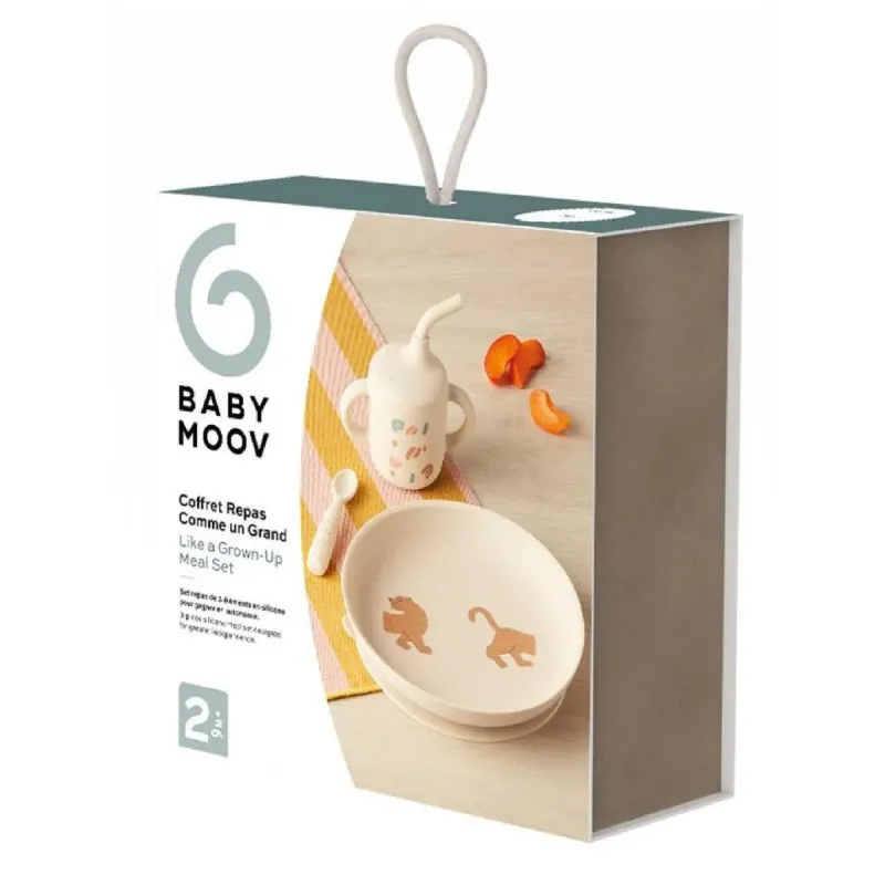 BABYMOOV SET ZA JELO LIKE A GROWN-UP MEAL SET LITTLE ROAR 52300 