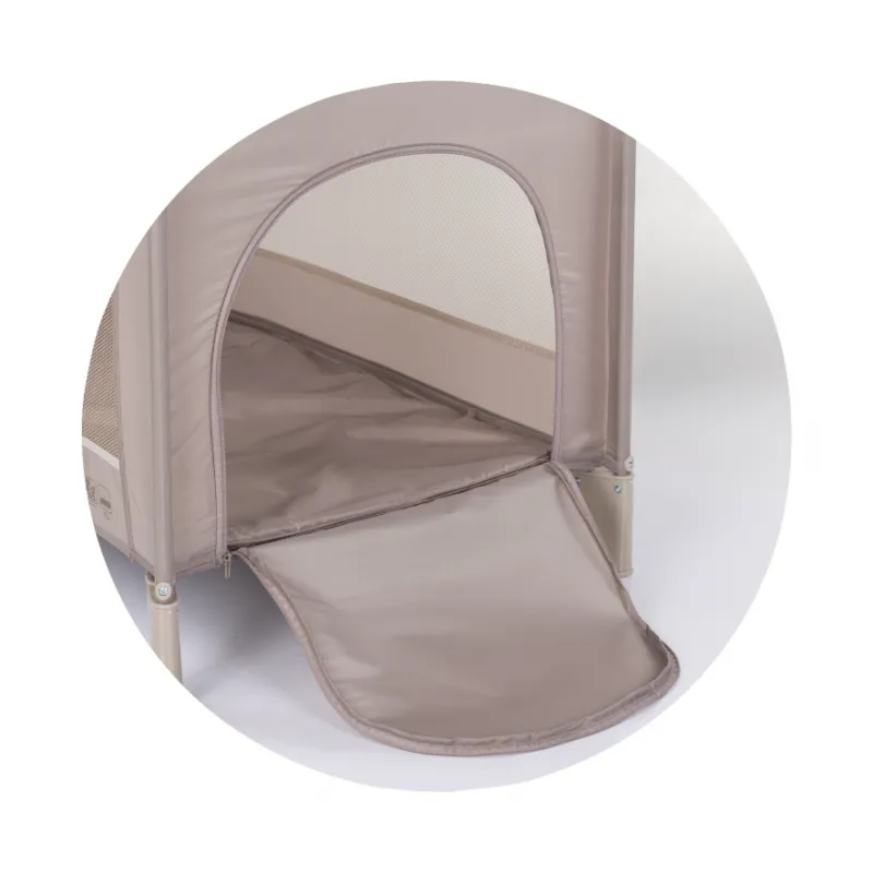 CHIPOLINO VIKEND KREVET CAPRI LATTE KOSIK2602LA I PREKLOPIVI DUSEK LIGHT GREY 31107020048