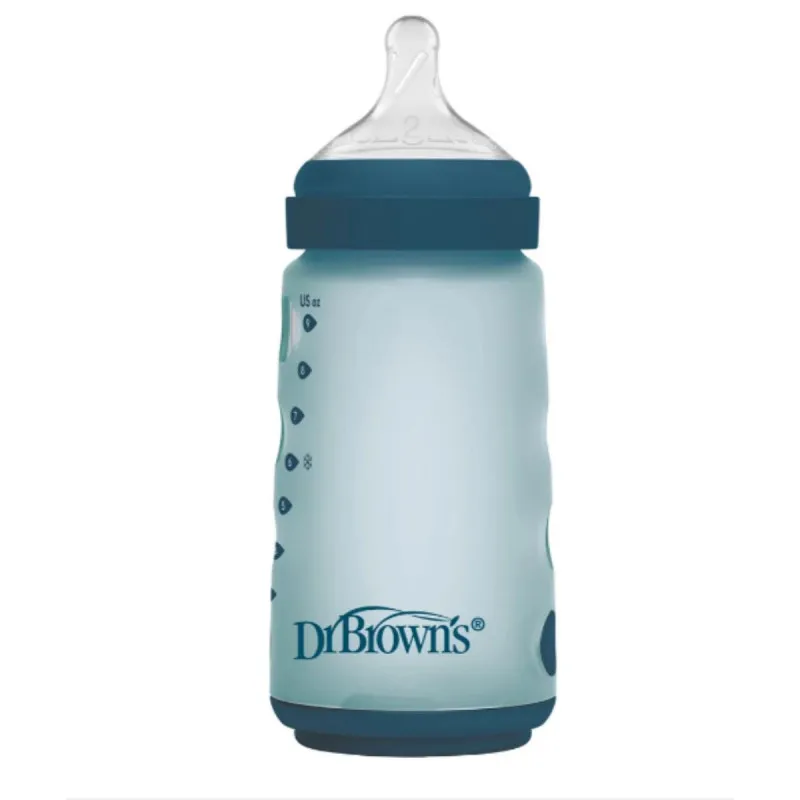 DR BROWNS SILIKONSKA WIDE NECK FLASICA 270ML WB91051 