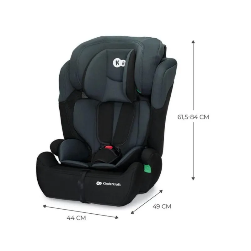 KINDERKRAFT AUTOSJEDALICA COMFORT UP I-SIZE BLACK 40738