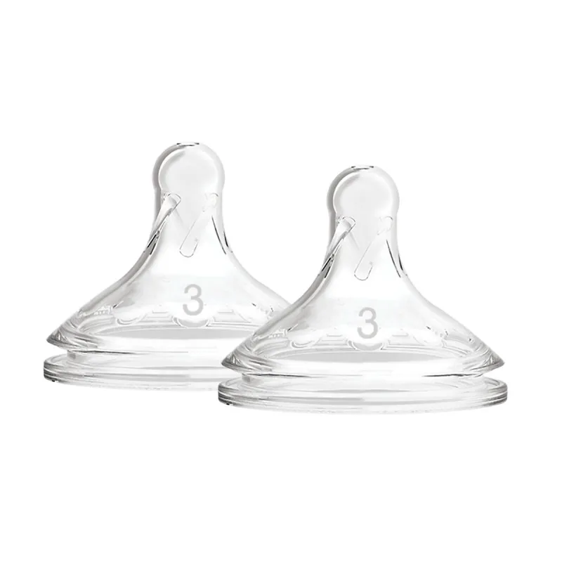 DR BROWNS OPTIONS+ SILIKONSKA CUCLA ZA WIDE NECK FLASICU VEL.3 2UPAK. WN3201