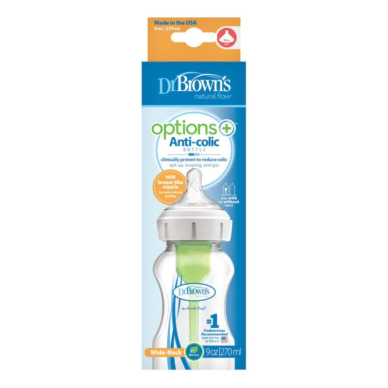 DR BROWNS PLASTICNA OPTIONS + FLASICA 270ML WB91600 