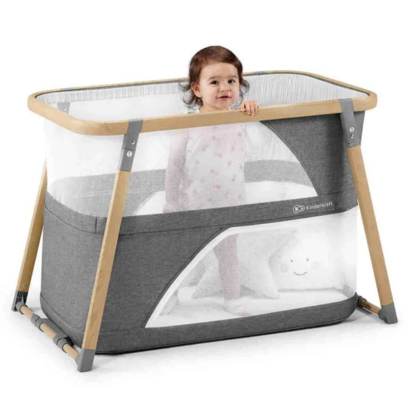 KINDERKRAFT KREVET/KOLIJEVKA SOFI GREY 28665