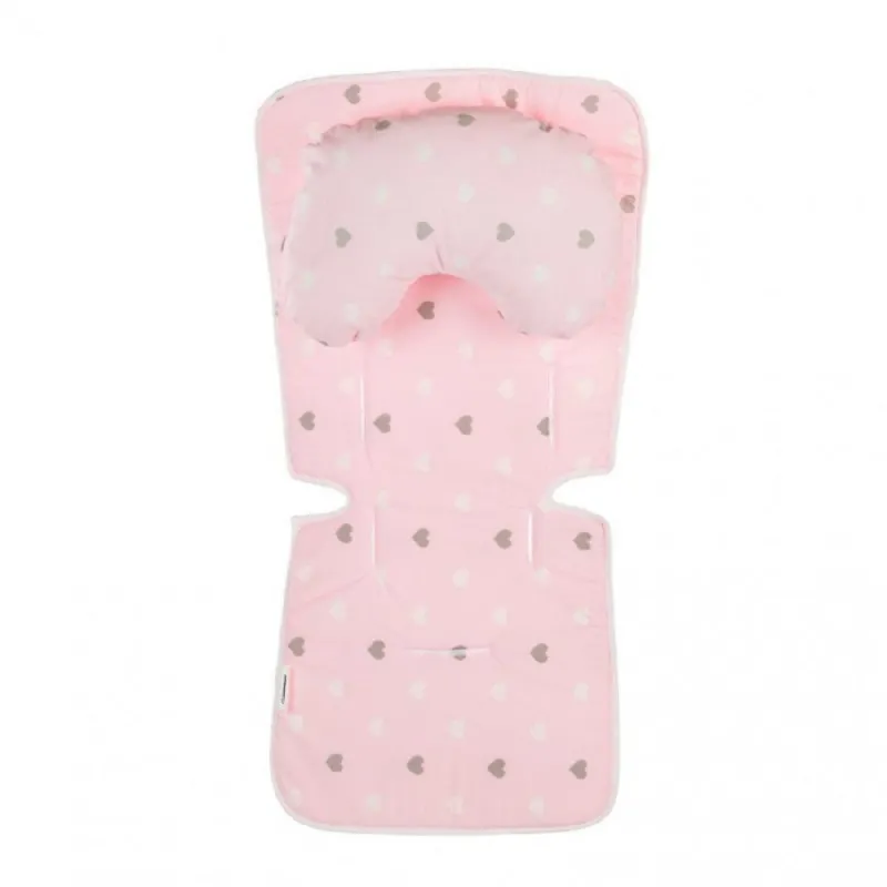 CHIPOLINO UMETAK ZA KOLICA PINK HEARTS VVKZK1802PIHE