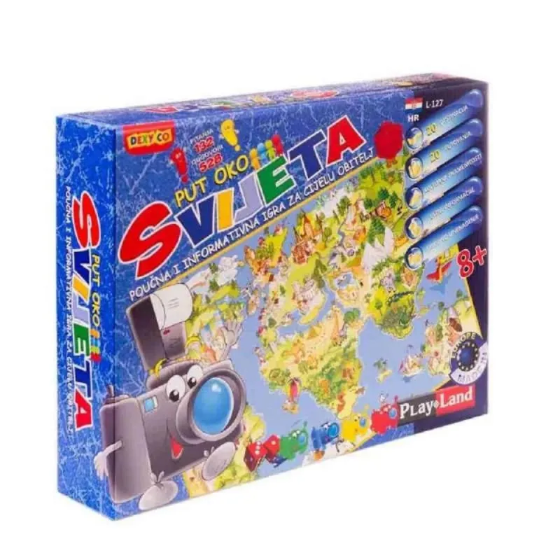 CLEMENTONI L-127 IGRA PUT OKO SVIJETA HR 15811 
