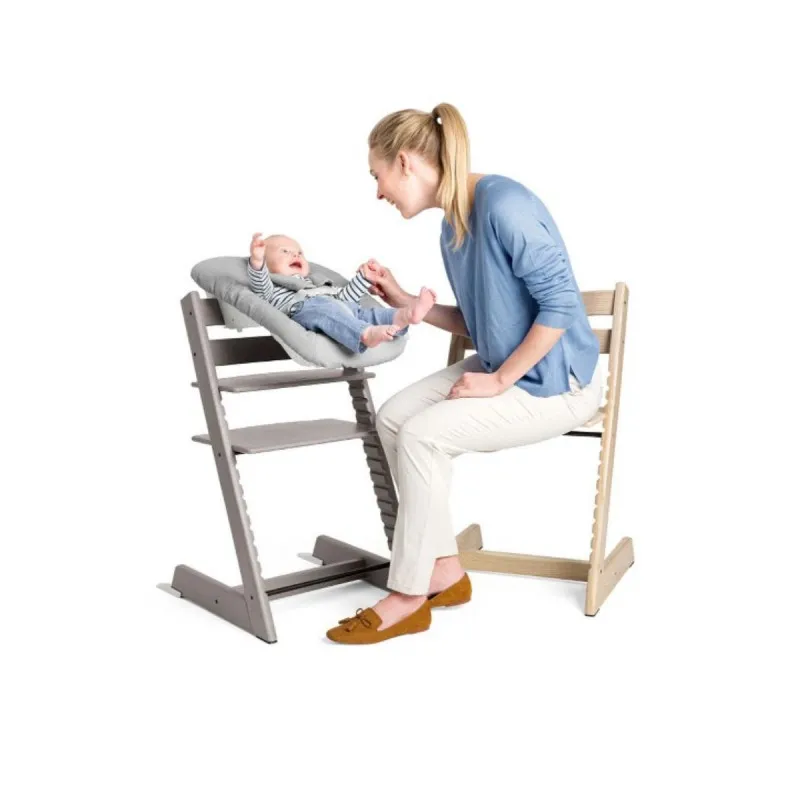 STOKKE STOLICA ZA HRANJENJE TRIPP TRAPP STORM GREY 100125