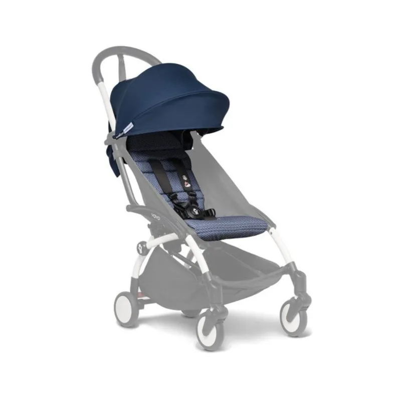 STOKKE YOYO2 SPORTSKO SJEDISTE 6+ COLOR PACK AIR FRANCE BLUE 595507