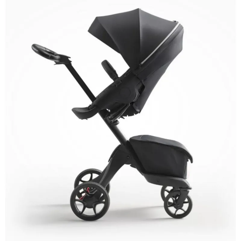 Stokke KOLICA XPLORY RICH BLACK + KORPA XPLORY RICH BLACK