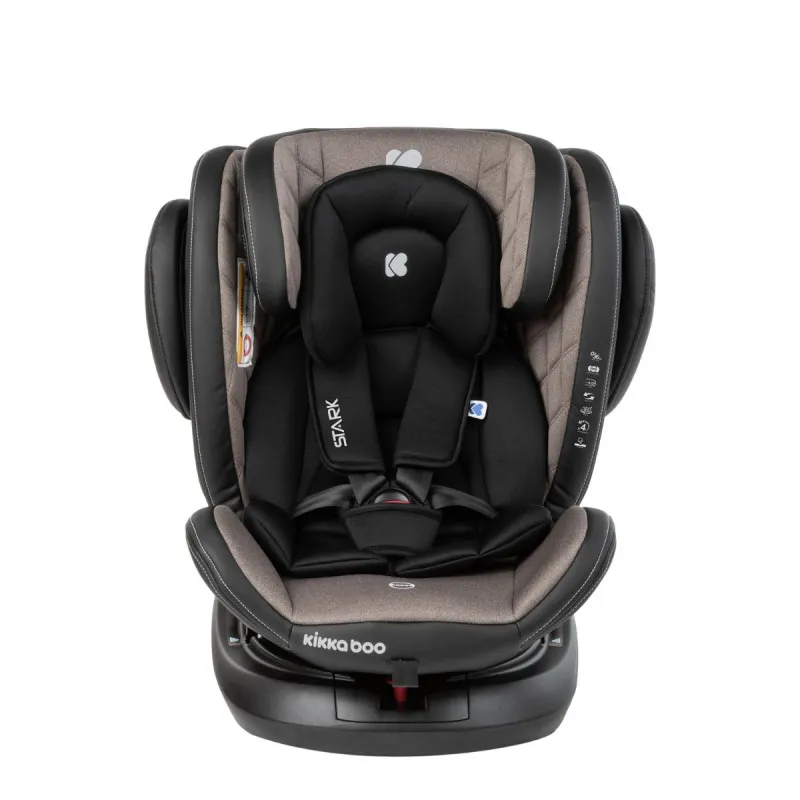 KIKKA BOO AUTOSJEDALICA STARK ISOFIX BLACK 2023 31002070085