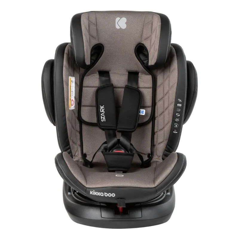 KIKKA BOO AUTOSJEDALICA STARK ISOFIX BLACK 2023 31002070085