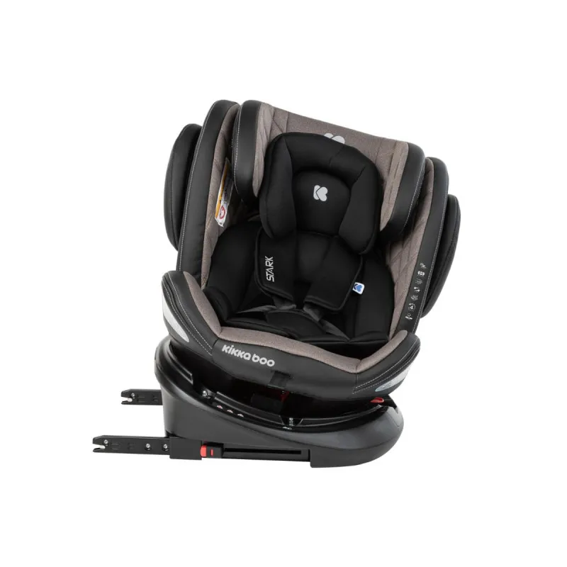KIKKA BOO AUTOSJEDALICA STARK ISOFIX BLACK 2023 31002070085