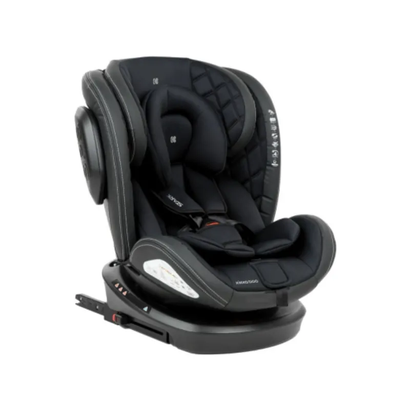 KIKKA BOO AUTOSJEDALICA STARK ISOFIX BLACK 2023 31002070085