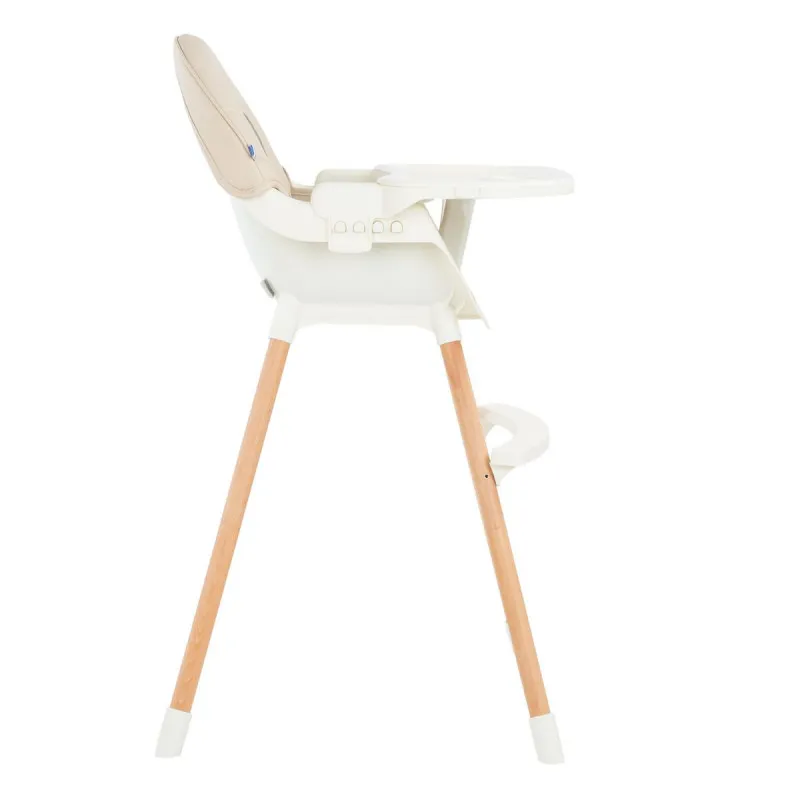 KIKKA BOO STOLICA ZA HRANJENJE NUTRI WOOD BEIGE 31004010118 