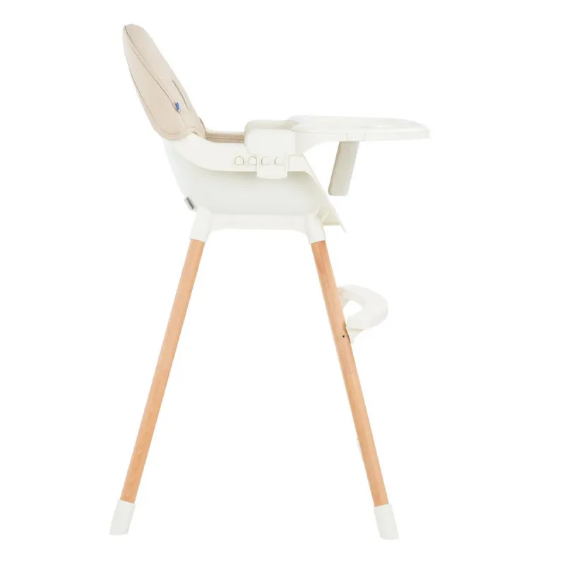 KIKKA BOO STOLICA ZA HRANJENJE NUTRI WOOD BEIGE 31004010118 
