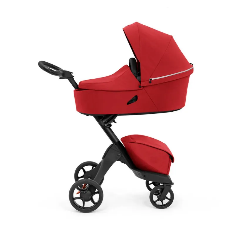 Stokke XPLORY KOLICA X RUBY RED + KORPA XPLORY RUBY RED