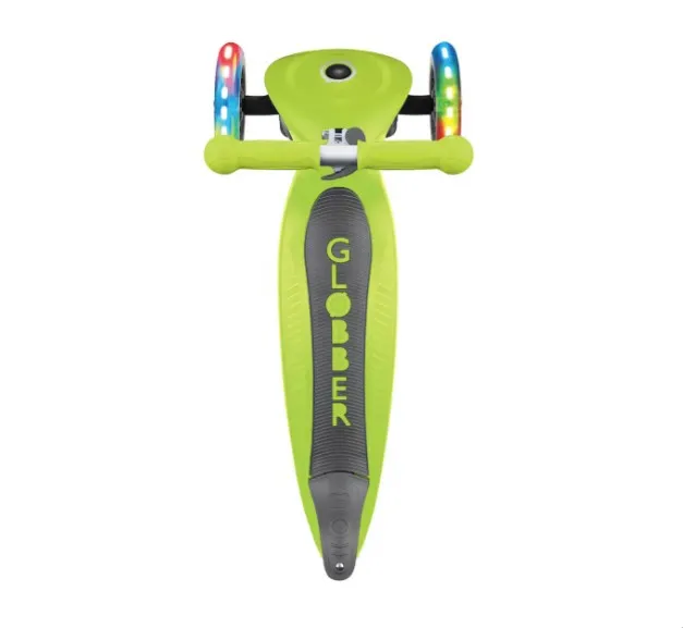 GLOBBER TROTINET PRIMO LIGHTS LIME GREEN 432-106-2 