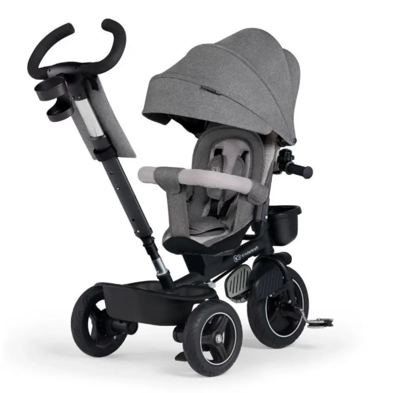 KINDERKRAFT SKLOPIVI TRICIKL SPINSTEP GREY 31775