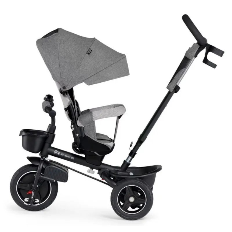 KINDERKRAFT SKLOPIVI TRICIKL SPINSTEP GREY 31775