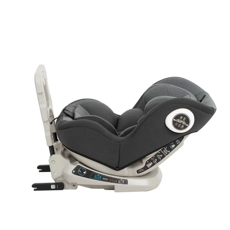 KIKKA BOO AUTOSJEDALICA TWISTER ISOFIX BLACK 2020 31002060054