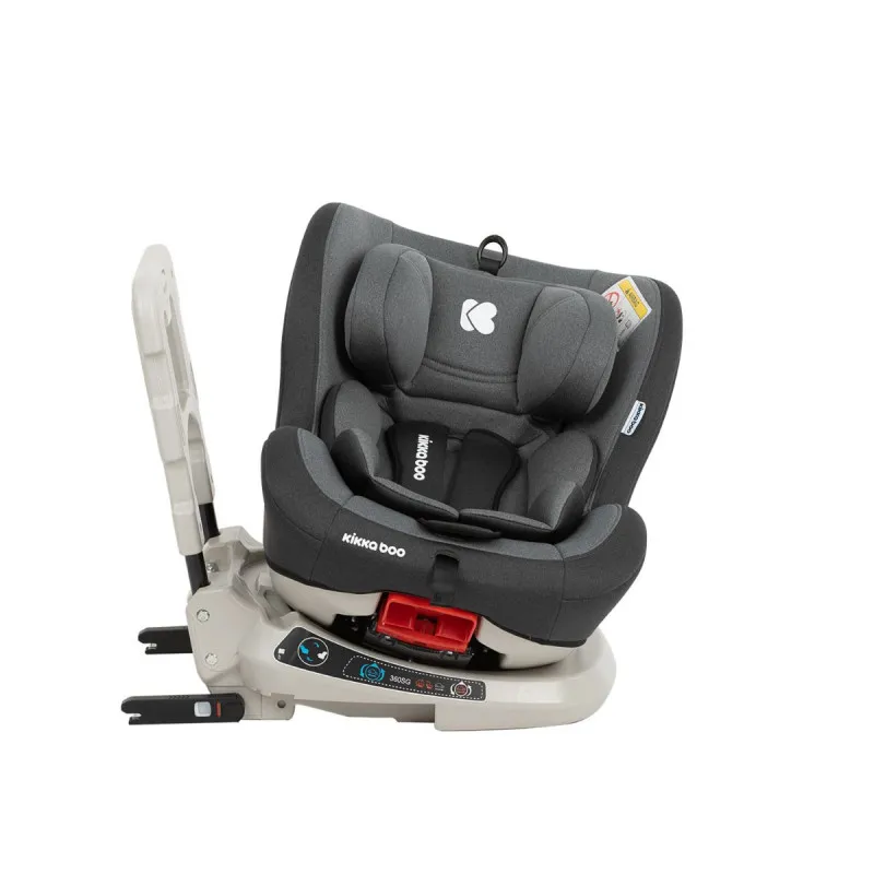 KIKKA BOO AUTOSJEDALICA TWISTER ISOFIX BLACK 2020 31002060054