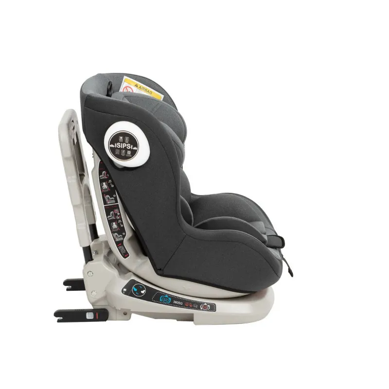 KIKKA BOO AUTOSJEDALICA TWISTER ISOFIX BLACK 2020 31002060054