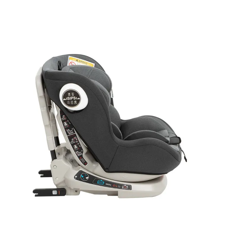 KIKKA BOO AUTOSJEDALICA TWISTER ISOFIX BLACK 2020 31002060054
