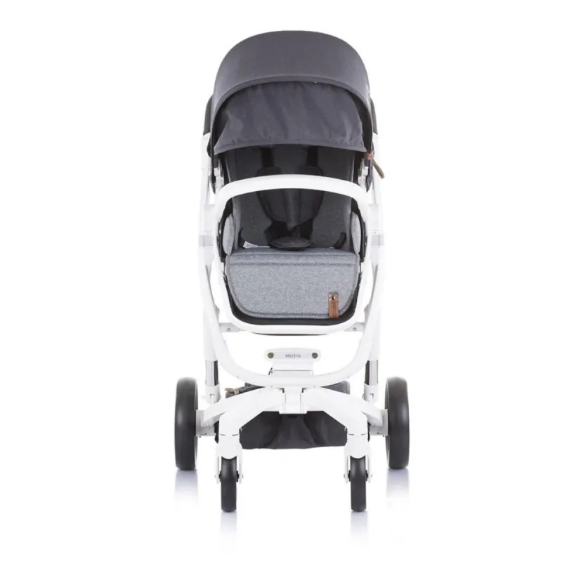 CHIPOLINO KOLICA ELECTRA WHITE FRAME-SILVER KKEL0211WSL 