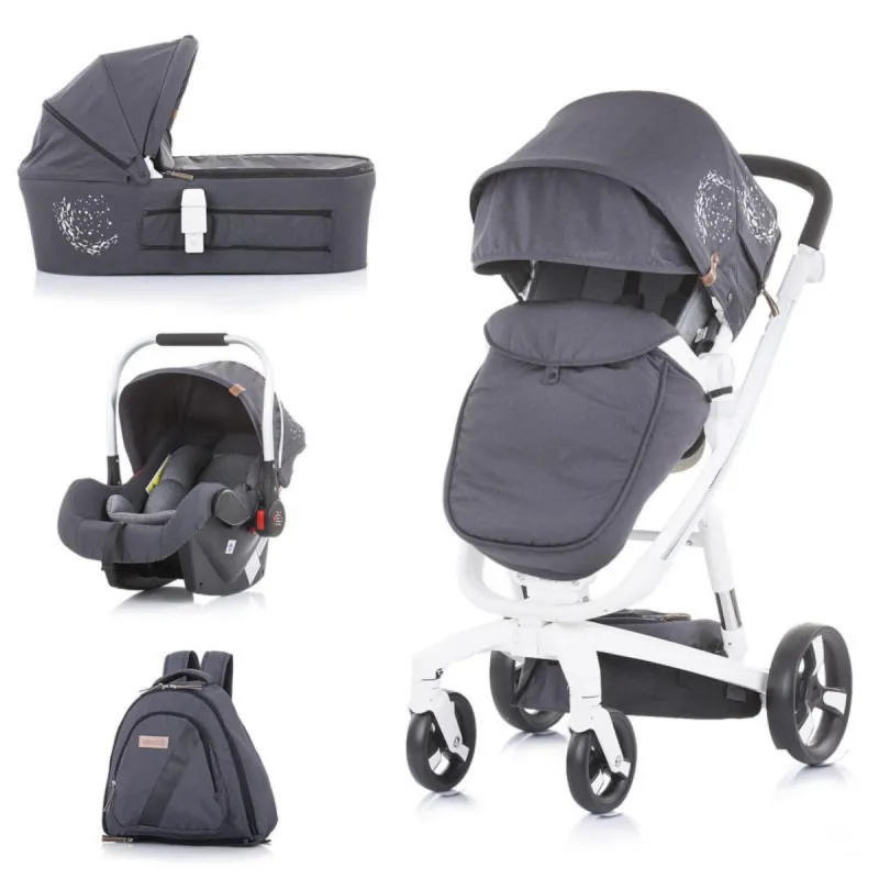 CHIPOLINO KOLICA ELECTRA WHITE FRAME-SILVER KKEL0211WSL 