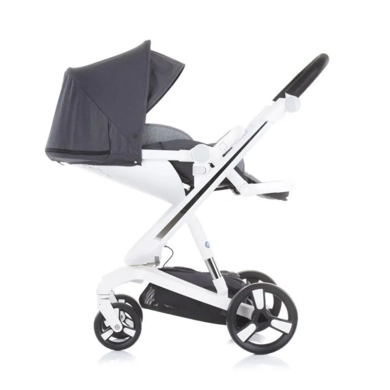 CHIPOLINO KOLICA ELECTRA WHITE FRAME-SILVER KKEL0211WSL 
