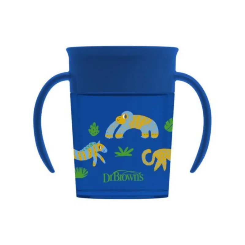DR BROWNS TRENING SOLJA 360 SA RUCKAMA TC71006 200ML PLAVA