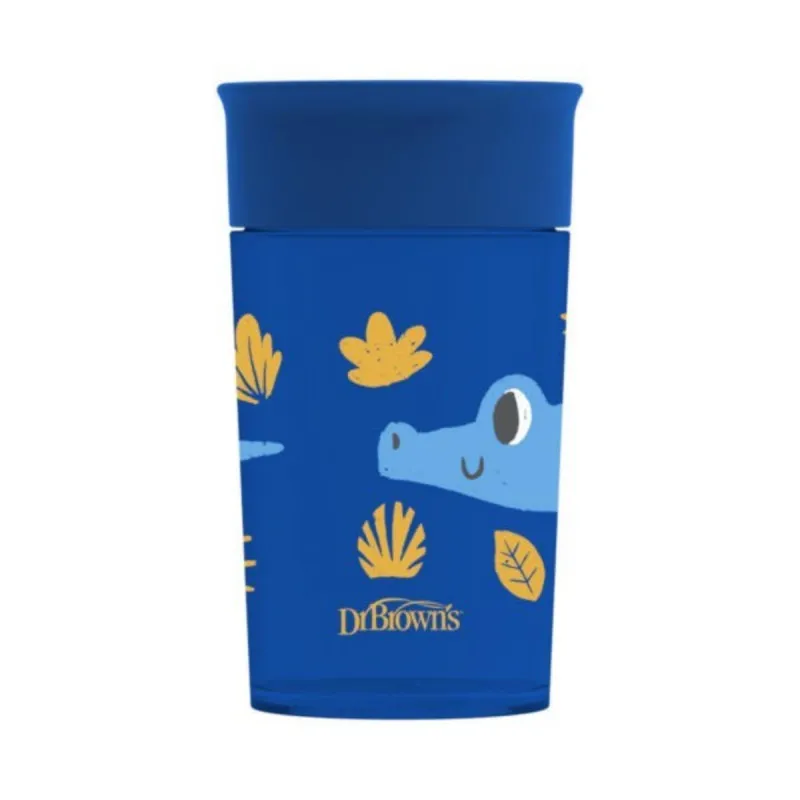 DR BROWNS SOLJA 360 STEPENI NO SPILL 300ML PLAVA TC01094