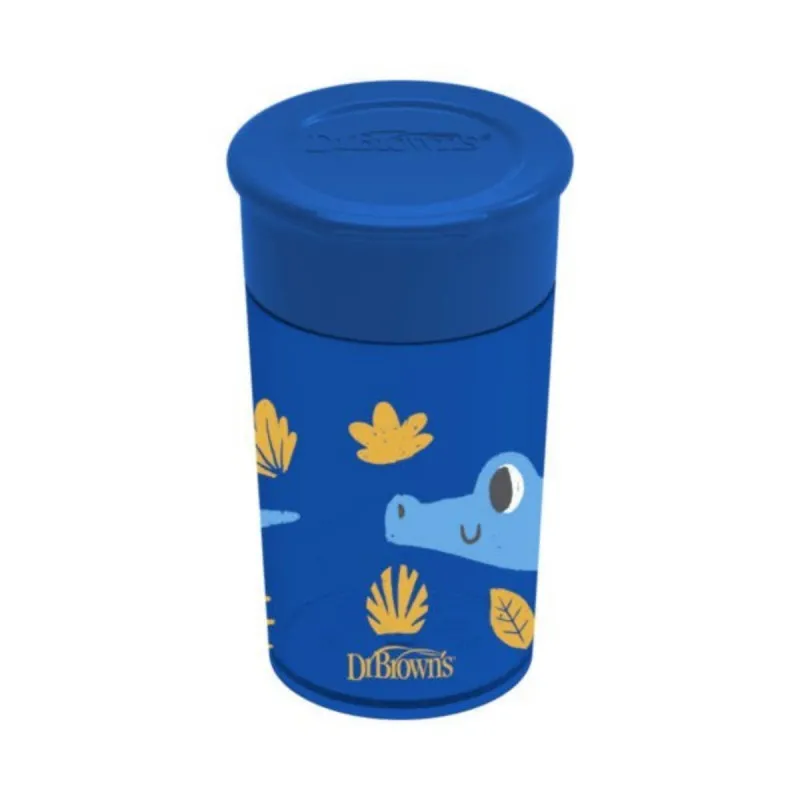 DR BROWNS SOLJA 360 STEPENI NO SPILL 300ML PLAVA TC01094