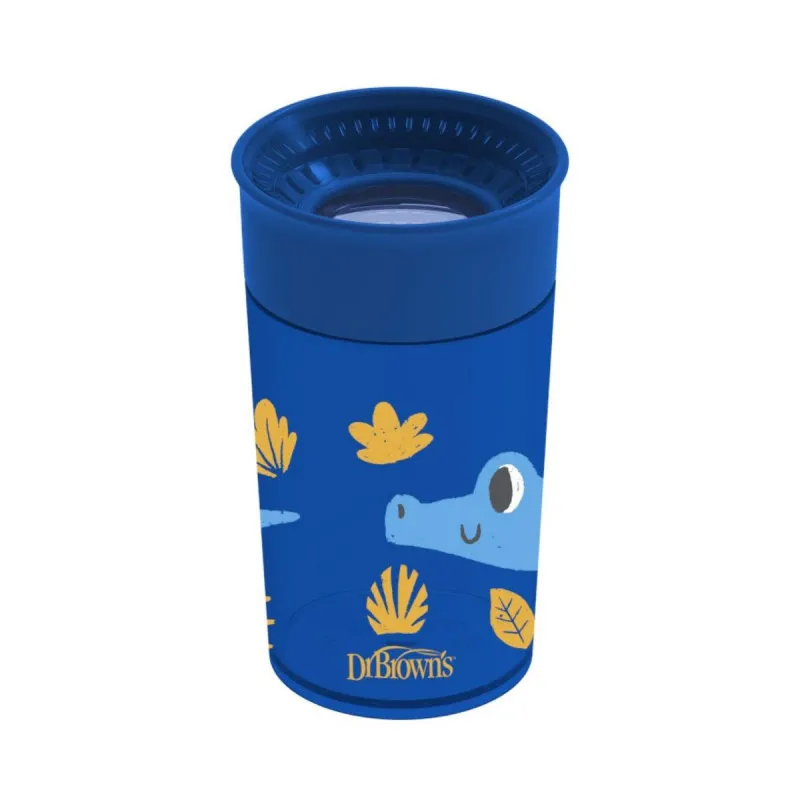 DR BROWNS SOLJA 360 STEPENI NO SPILL 300ML PLAVA TC01094
