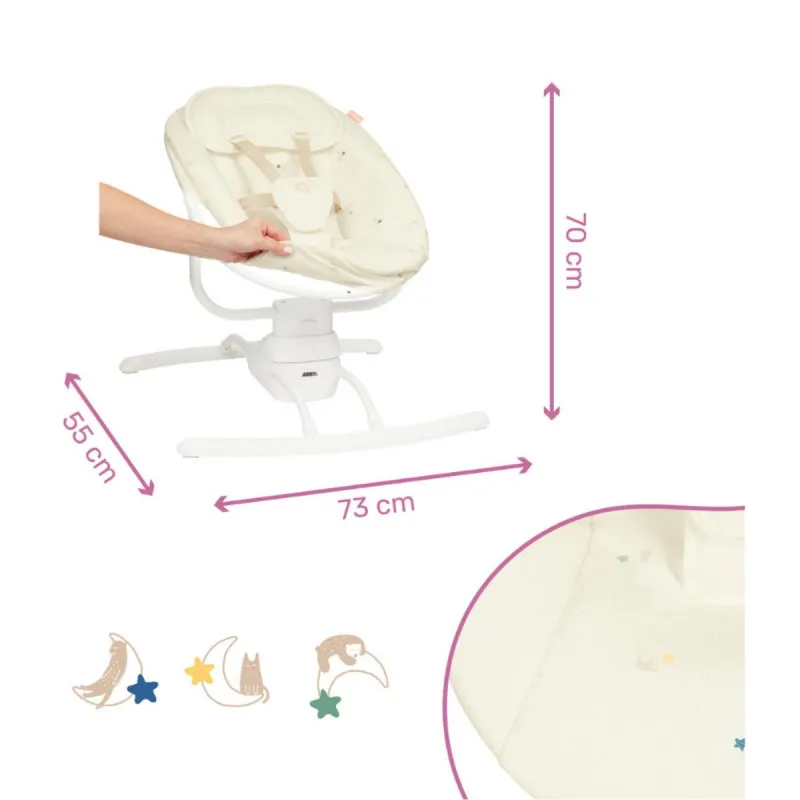 BADABULLE NJIHALJKA SWING CREAM 40841