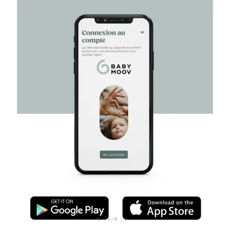 BABYMOOV BABY MOOV NJIHALJKA SWONN EVOLUTION CONNECT MOCCA 40840 