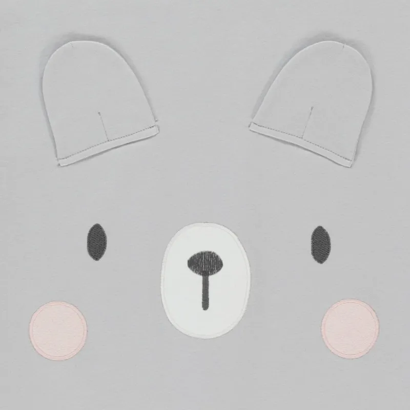 BEBETTO BEBI PREKRIVAC B812 GREY 80X85CM 