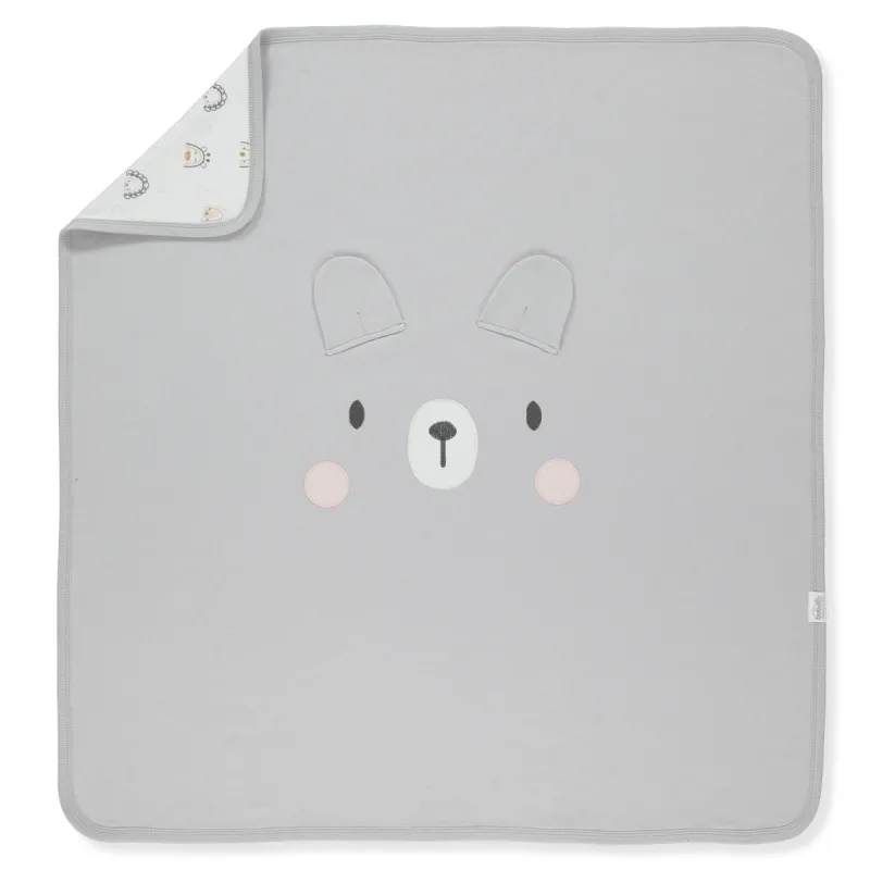 BEBETTO BEBI PREKRIVAC B812 GREY 80X85CM 
