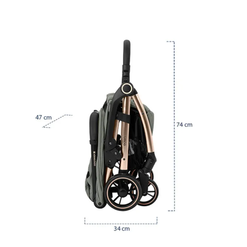 KIKKA BOO KOLICA EDEN ARMY GREEN 31001030157