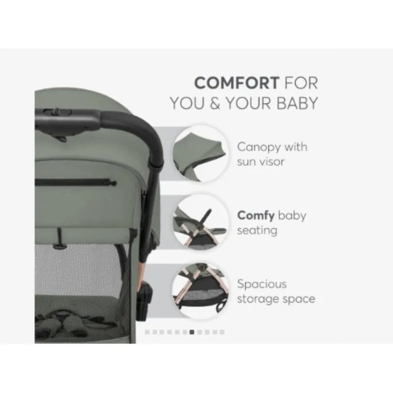 KIKKA BOO KOLICA EDEN ARMY GREEN 31001030157