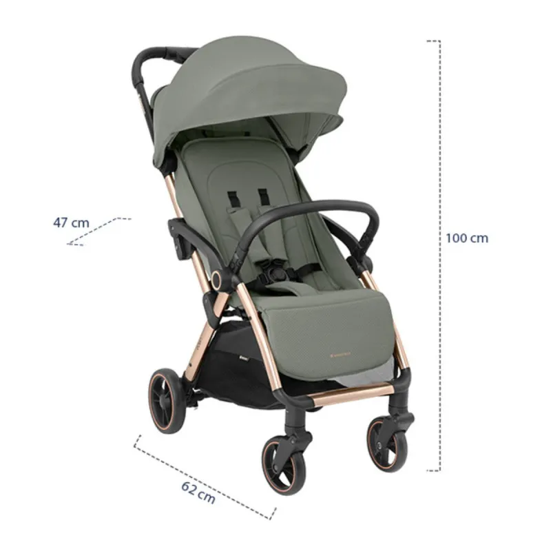KIKKA BOO KOLICA EDEN ARMY GREEN 31001030157