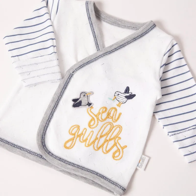 BEBETTO BEBI SET Z865 GREY 0-3M/62CM 