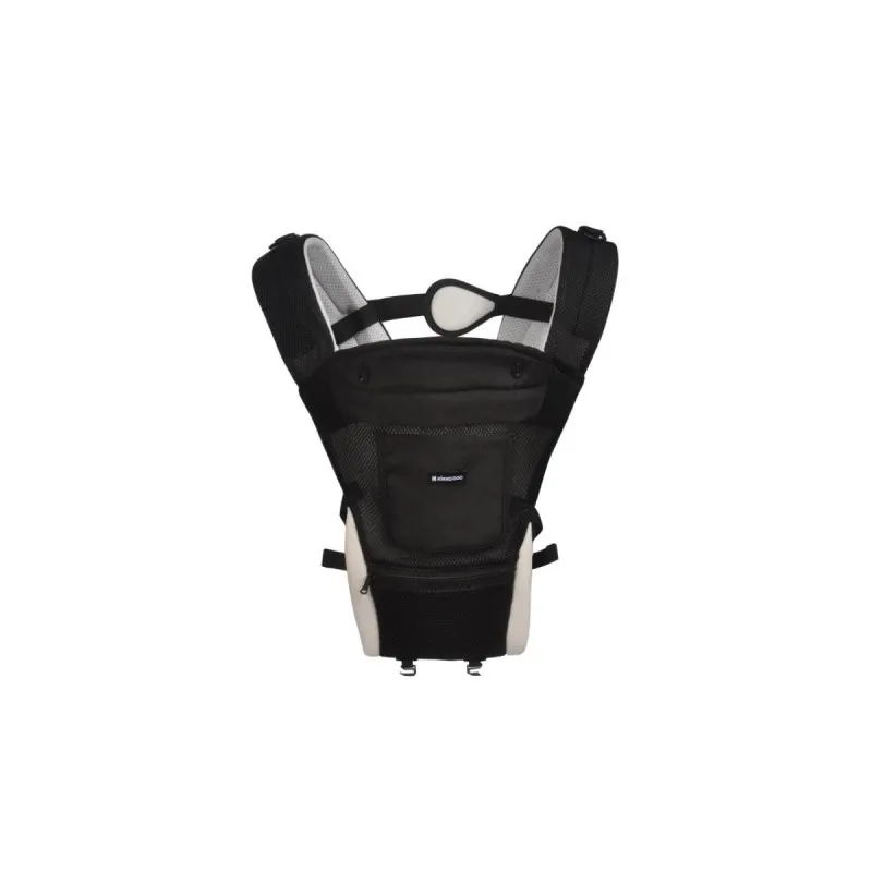 KIKKA BOO NOSILJKA KENGUR CHLOE MESH BLACK 2024 31108010070